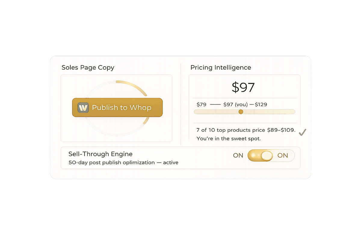 Step 5: Publish in one click.